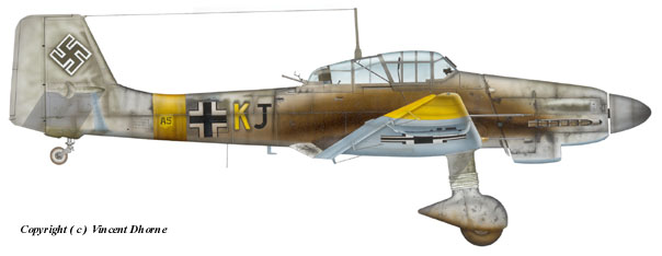 Ju 87 общий вид